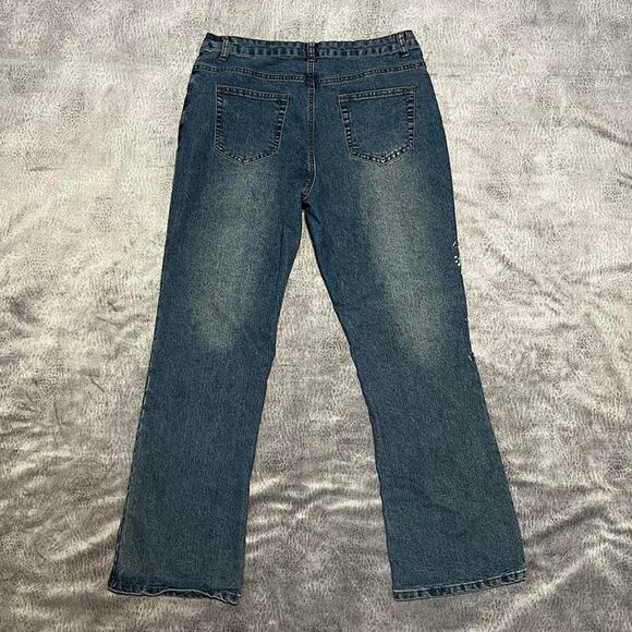 Dfx bedazzled y2k jeans - Picture 5 of 7